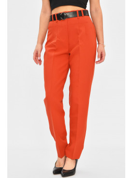 Брюки женские террактового цвета 849 179722C
