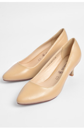 Туфлі жіночі бежевого кольору 6201-3 179787C