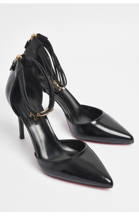 Туфли женские черного цвета 508-1 180055C