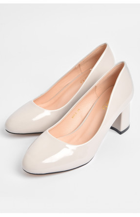 Туфлі жіночі світло-сірого кольору 065-1+5 180057C