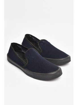 Сліпони чоловічі синього кольору 142 180352C Сліпони чоловічі синього кольору 142 180352C