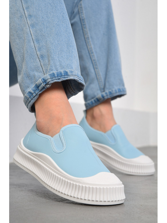 Сліпони жіночі блакитного кольору 810-4 180423C