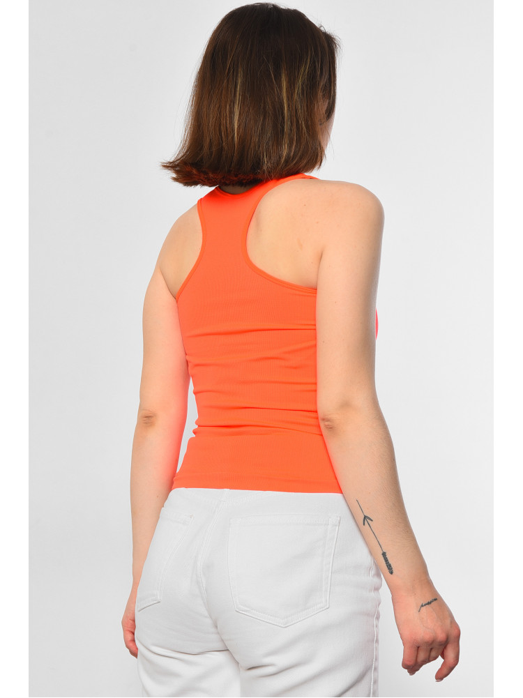 Майка жіноча помаранчевого кольору 2008 180787C