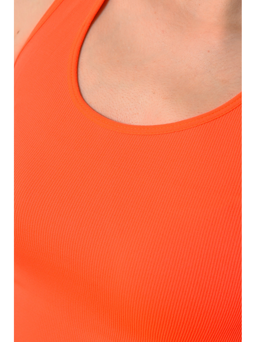 Майка жіноча помаранчевого кольору 2008 180787C