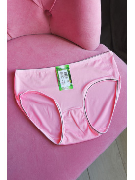 Трусы женские полубатальные розового цвета 3439 181448C