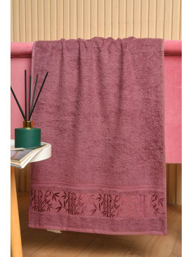 Полотенце для лица махровое фиолетового цвета 5470 181809C