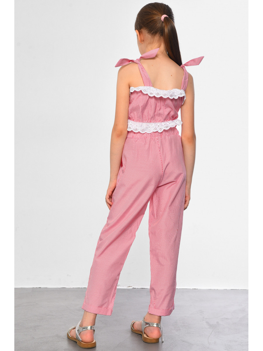 Костюм дитячий для дівчинки червоного кольору 182753C