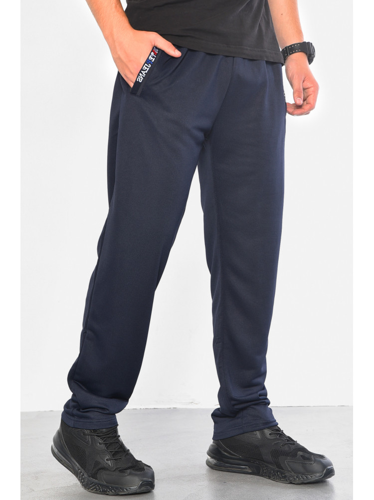 Спортивні штани чоловічі темно-синього кольору 6672 183155C