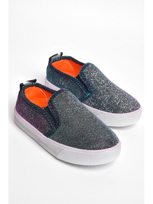 Мокасини дитячі  темно-зеленого кольору в70 183468C