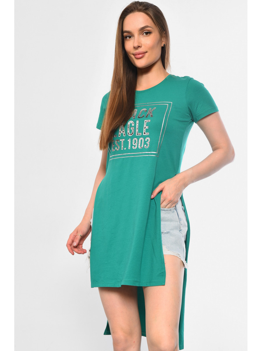 Туніка жіноча зеленого кольору 0312 183498C