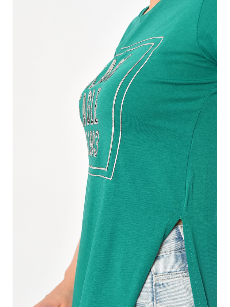 Туніка жіноча зеленого кольору 0312 183498C