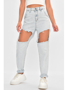 Джинсы женские голубого цвета 711 184141C Джинсы женские голубого цвета 711 184141C