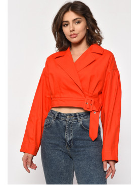 Пиджак женский кораллового цвета 0504 184394C