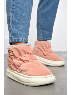 Дутики женские на на меху розового цвета 2260 184613C Дутики женские на на меху розового цвета 2260 184613C