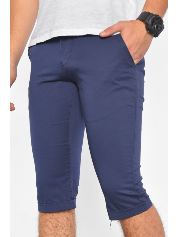 Шорты мужские темно-синего цвета 1001 184924C