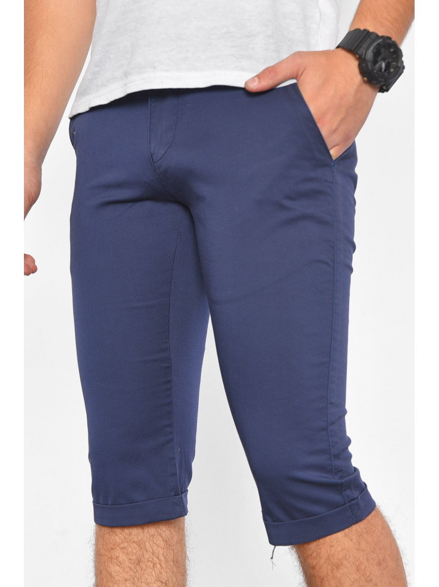 Шорты мужские темно-синего цвета 1001 184924C