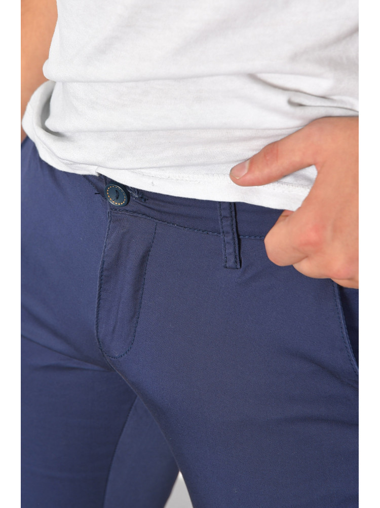 Шорты мужские темно-синего цвета 1001 184924C