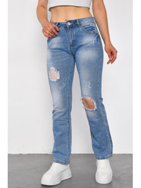 Джинсы женские синего цвета 9154 184957C