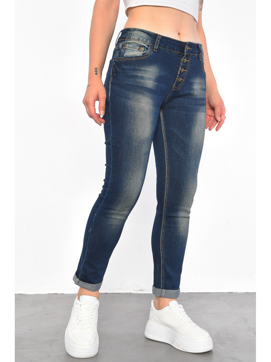 Джинсы женские синего цвета 8581 185438C