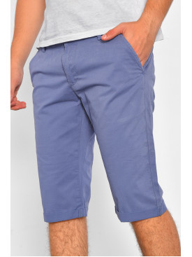 Шорты мужские голубого цвета 185615C Шорты мужские голубого цвета 185615C