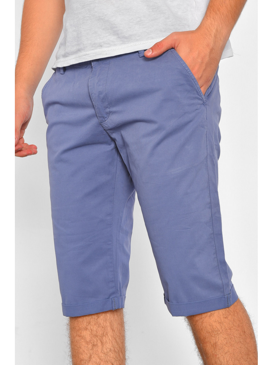 Шорты мужские голубого цвета 185615C