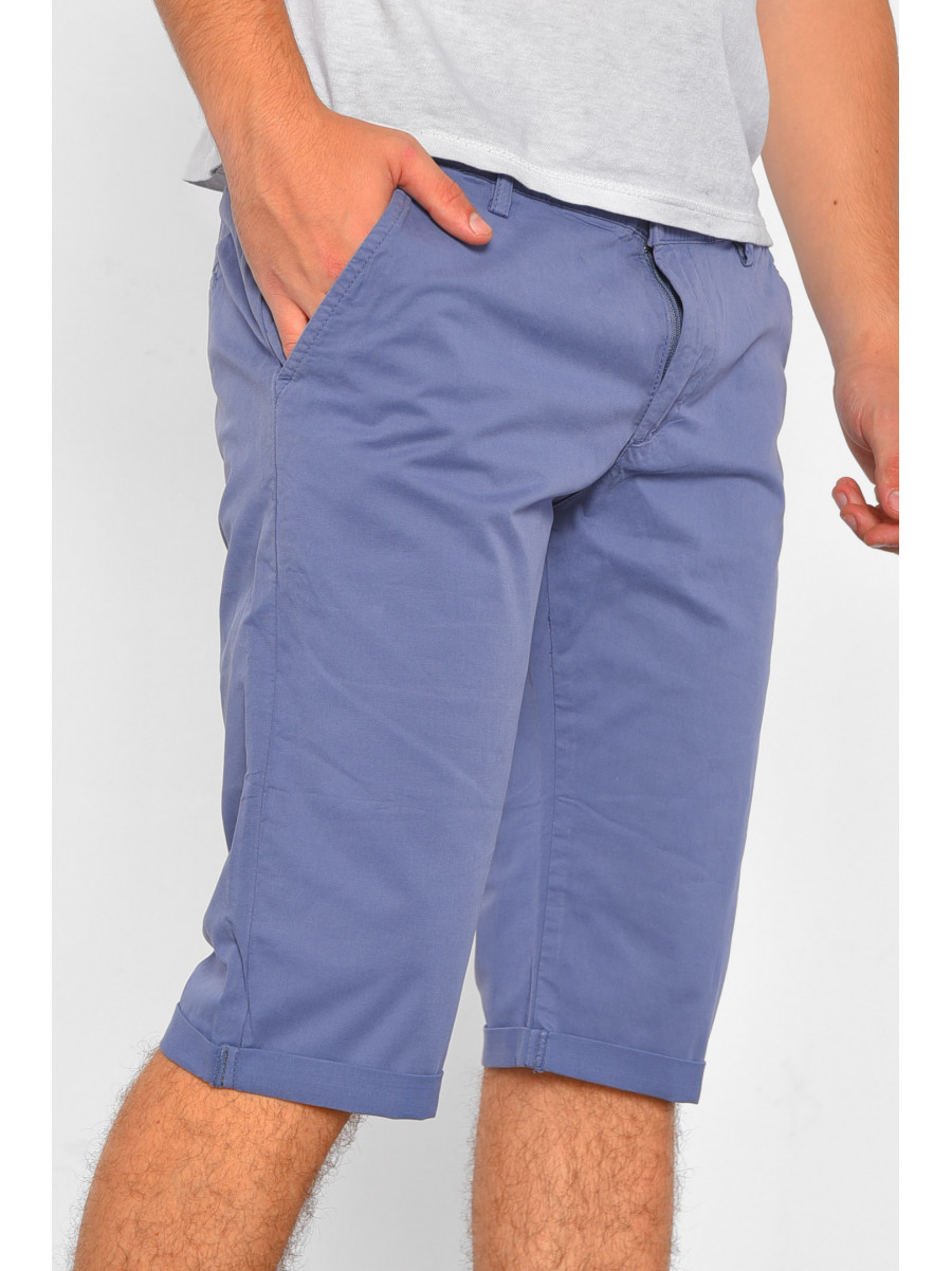 Шорты мужские голубого цвета 185615C