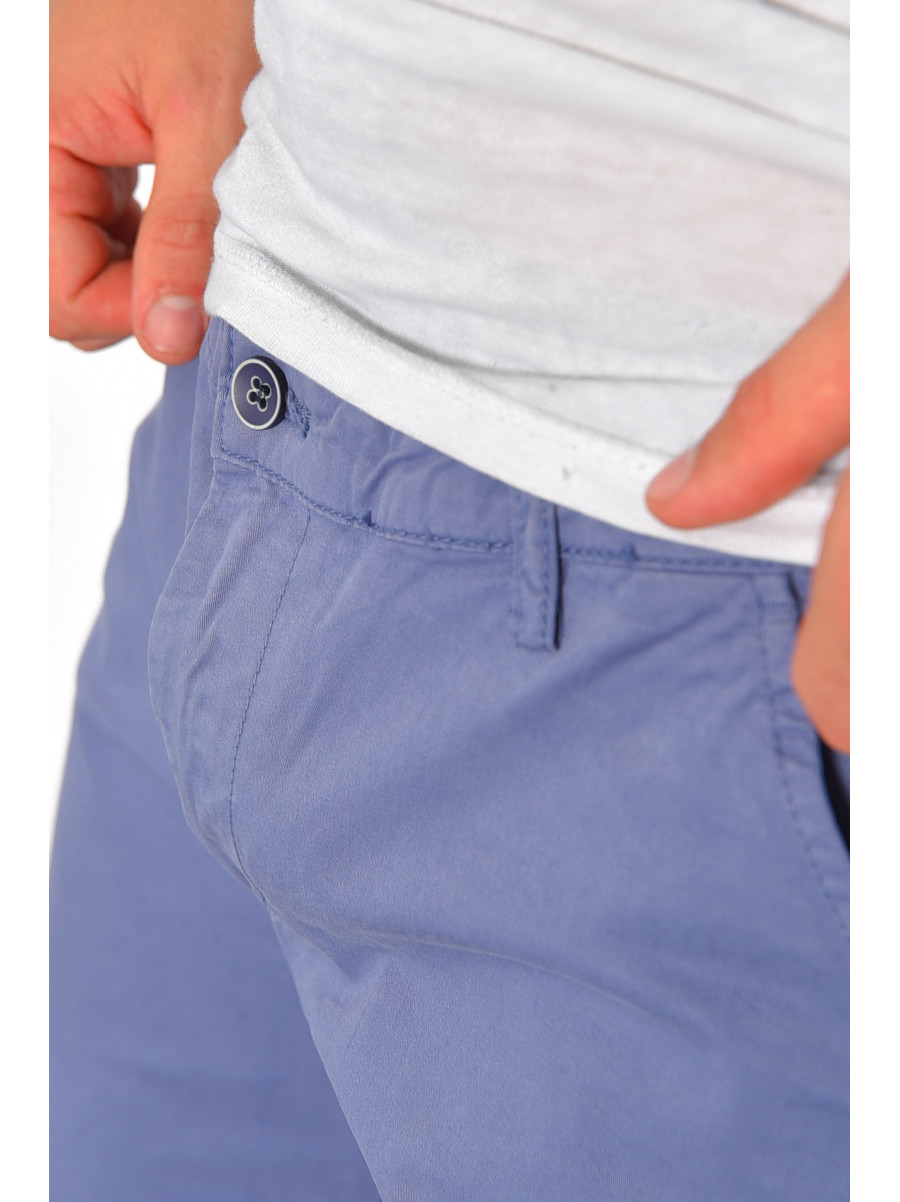 Шорты мужские голубого цвета 185615C