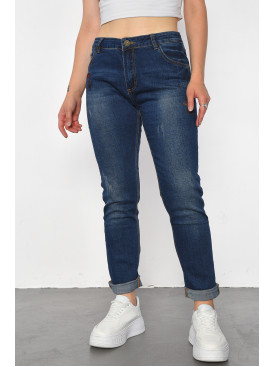 Джинсы женские темно-синего цвета 8058 186107C