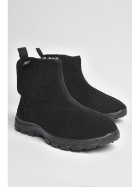 Бурки чоловічі на хутрі чорного кольору МА-1103А 187278C