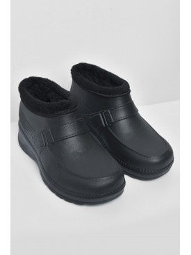 Галоши мужские на меху черного цвета ГП-29 187367C