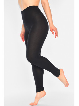 Лосини жіночі з начісом чорного кольору 1800D В-868 187559C