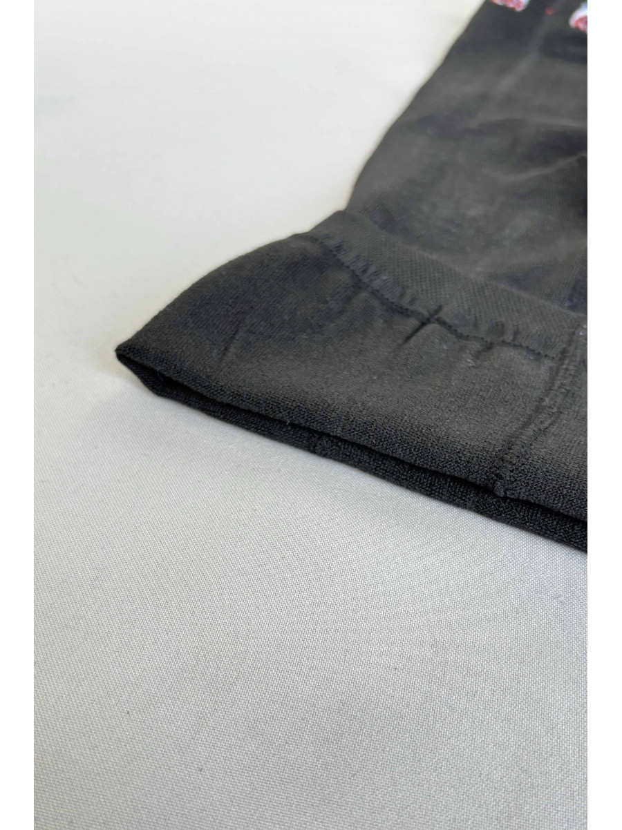 Колготи дитячі для дівчинки чорного кольору r-016 187576C