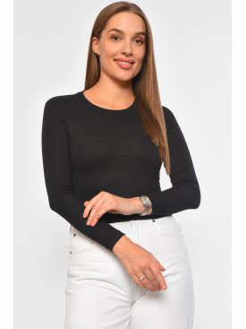 Кофта женская  черного цвета 9126 187802C