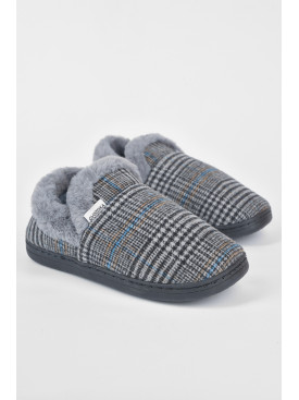 Капці кімнатні чуні чоловічі чорного кольору U-14 188968C Капці кімнатні чуні чоловічі чорного кольору U-14 188968C