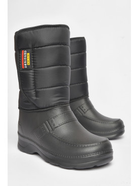 Дутики мужские пена на  меху черного цвета СМ-4 189148C