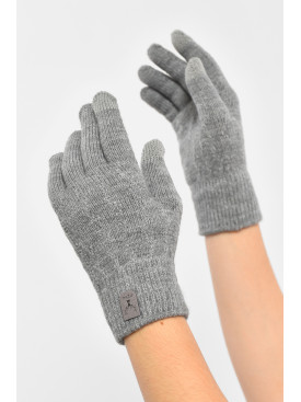 Рукавички жіночі сенсорні сірого кольору утеплені 7023 189518C Рукавички жіночі сенсорні сірого кольору утеплені 7023 189518C