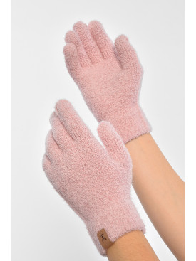 Рукавички жіночі рожевого кольору утеплені 3827 189531C