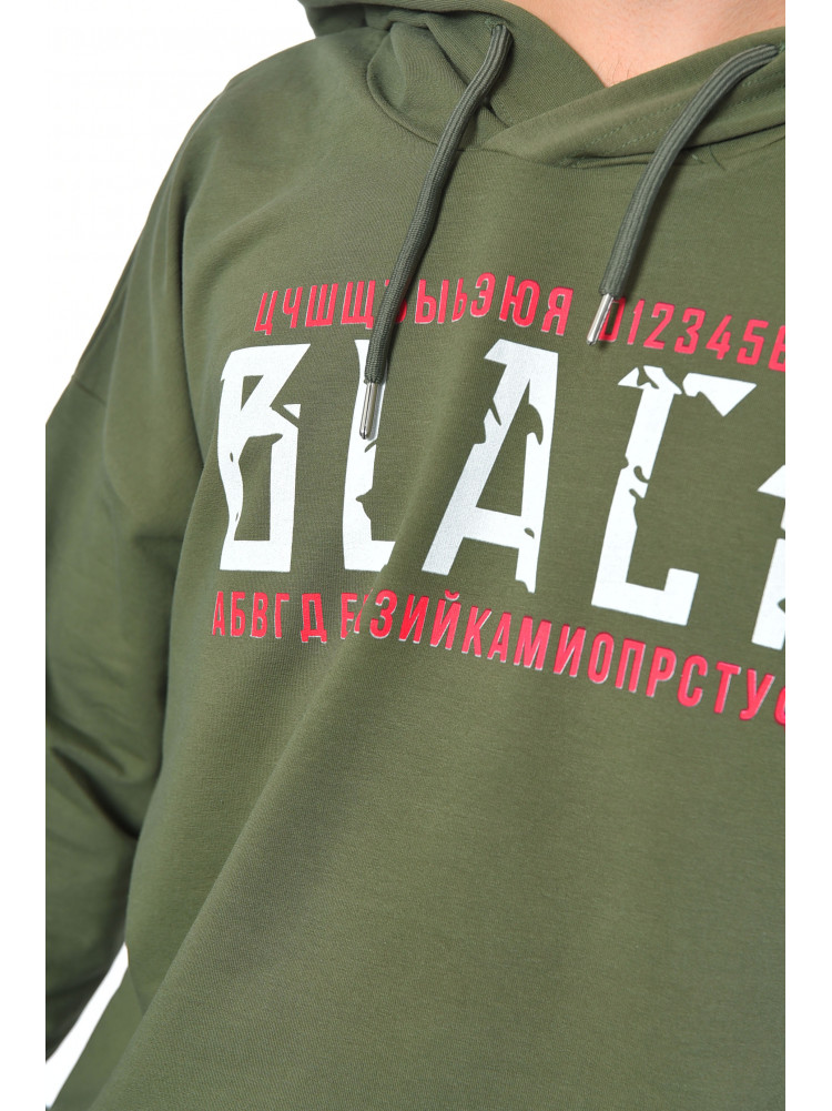 Худи мужское цвета хаки 189676C