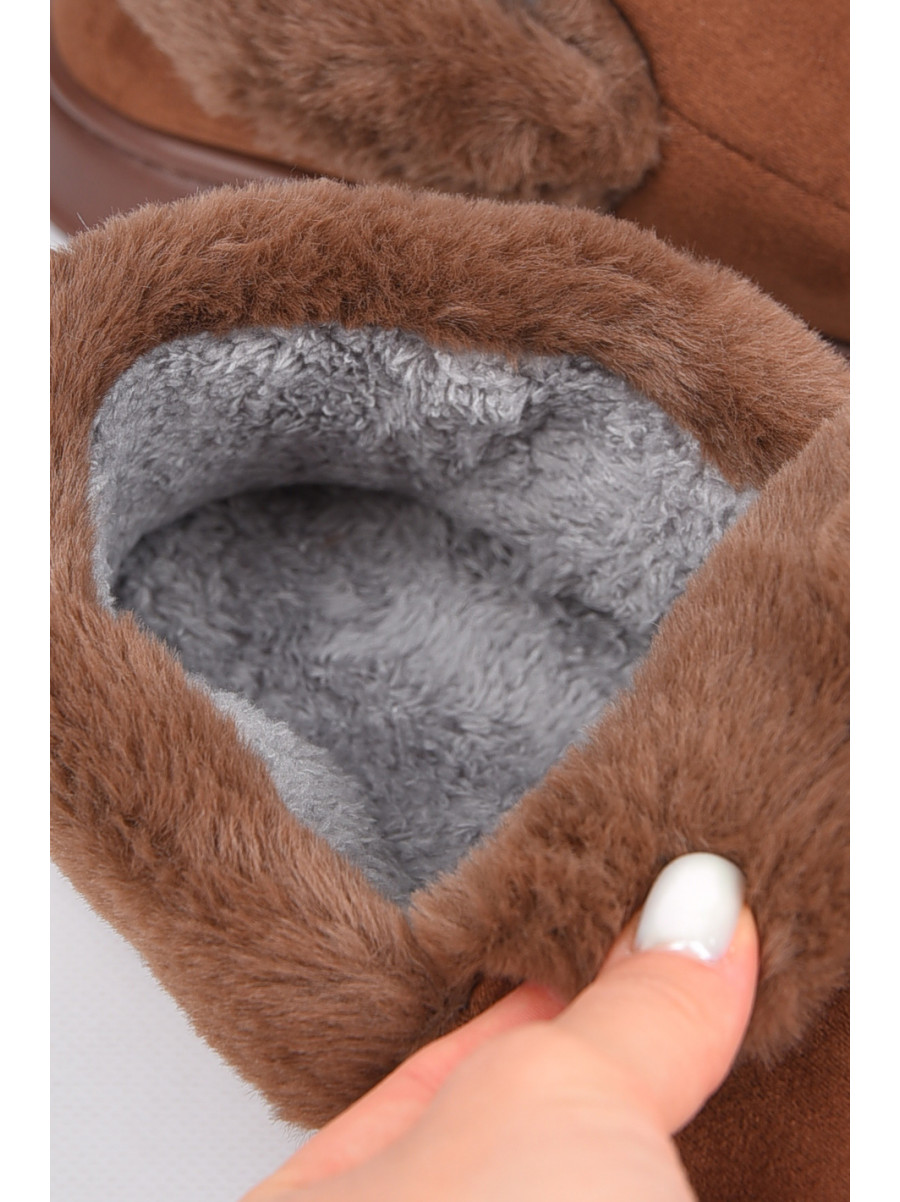 Тапочки комнатные мужские коричневого цвета 9819-3 190256C