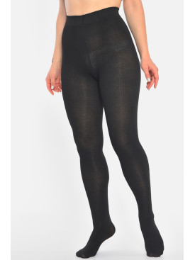 Колготи жіночі кашемірові з верблюжої вовни чорного кольору 3302 190443C