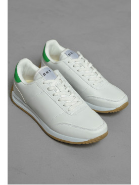 Кроссовки мужские белого цвета на шнуровке 9038 а-5 191628C Кроссовки мужские белого цвета на шнуровке 9038 а-5 191628C