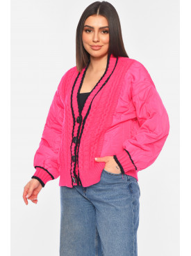 Кофта жіноча малинового кольору. 191887C Кофта жіноча малинового кольору. 191887C