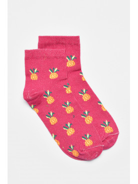 Шкарпетки жіночі демісезонні фіолетового кольору 362 192243C Шкарпетки жіночі демісезонні фіолетового кольору 362 192243C