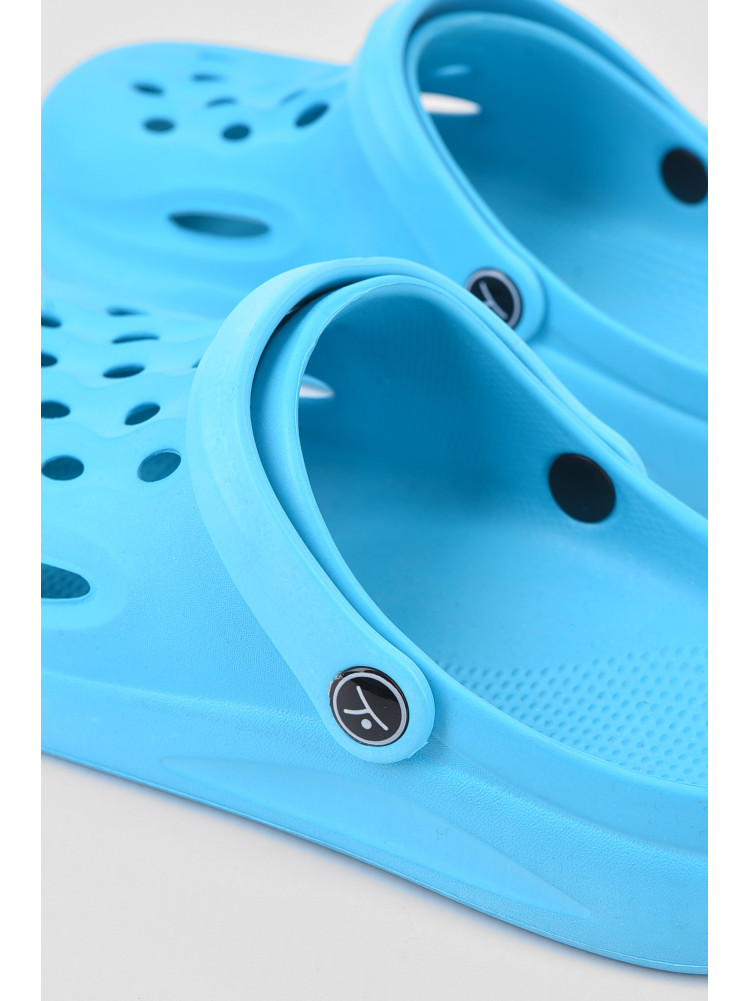 Кроксы женские бирюзового цвета 201 193325C