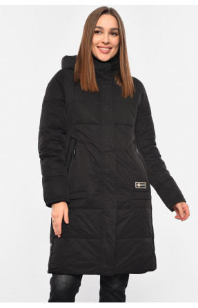 Куртка женская зимняя черного цвета 320 193984C Куртка женская зимняя черного цвета 320 193984C
