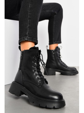 Черевики жіночі зимові чорного кольору 0007 194057C Черевики жіночі зимові чорного кольору 0007 194057C