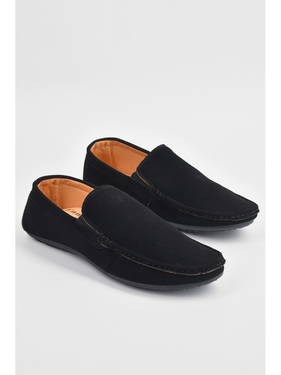 Мокасини чоловічі чорного кольору 19-56237 195224C