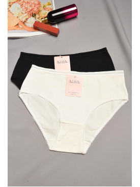Набор трусов женских полубатальных 2 штуки 00774 195530C Набор трусов женских полубатальных 2 штуки 00774 195530C