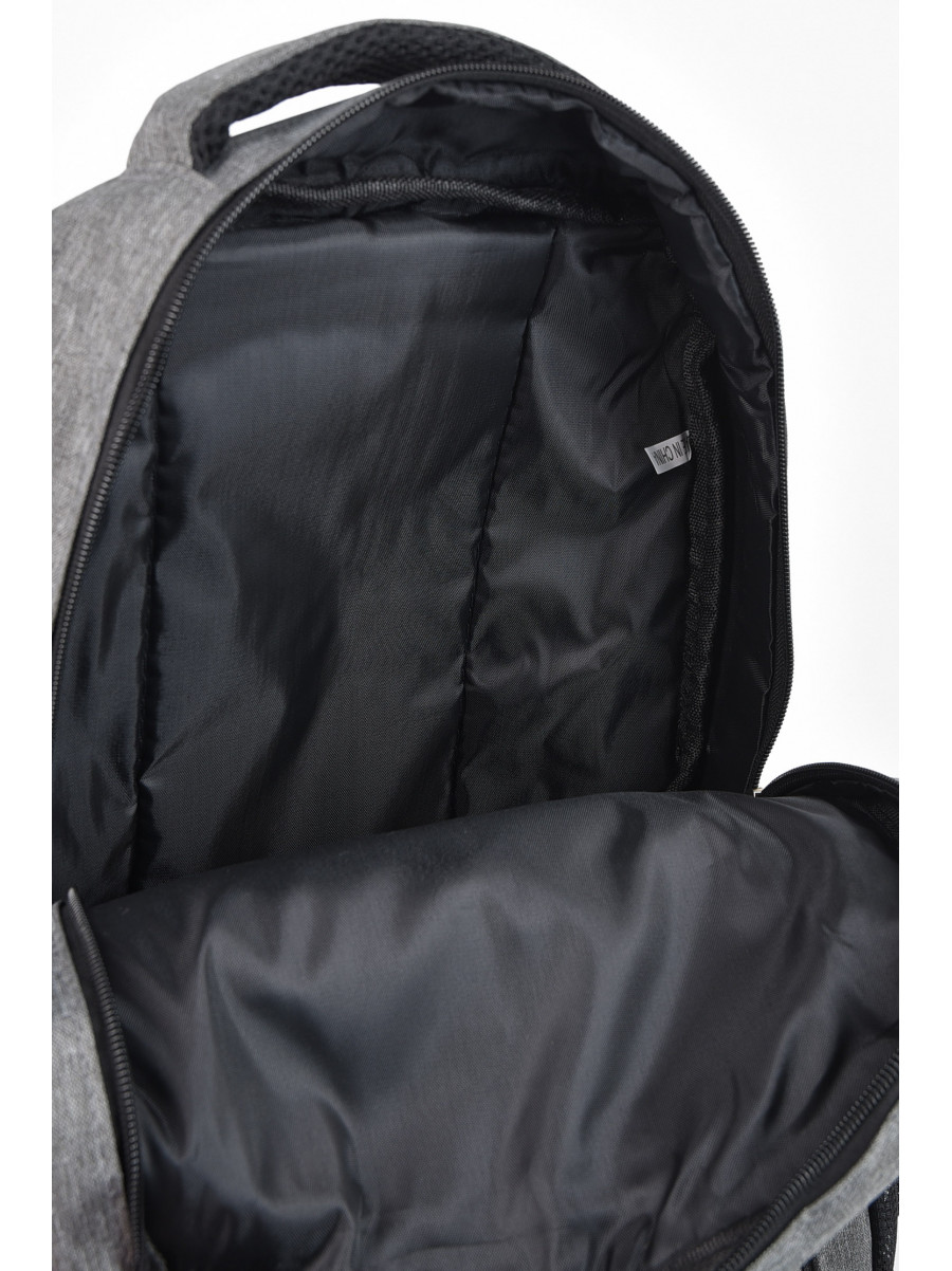 Рюкзак чоловічий спортивний сірого кольору 8506 196093C