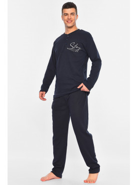 Пижама мужская тёмно-синего цвета 2421 196162C